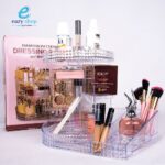 حامل أدوات المكياج مدور فاخر