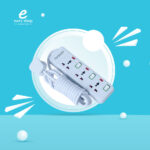 توصيلة كهرباء 5 متر 3 فتحات