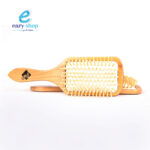 مشط شعر خشبي عريض