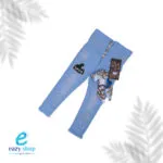 ⁦بنطلون بناتي حروف وكرفته صغير AW27⁩ - الصورة ⁦3⁩