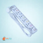 توصيلة كهرباء 5 متر 6 فتحات