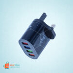 راس شاحن 4 منافذ كهرباء