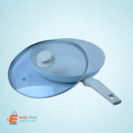 ⁦مقلاة طبخ جرانيت بغطاء زجاجي⁩ - الصورة ⁦3⁩