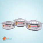 طقم حوافظ طعام ستيل صغير