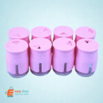 ⁦طقم علب بهارات مع قاعدتها لون وردي⁩ - الصورة ⁦2⁩