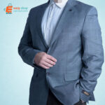 كوت تركي مربعات رجالي