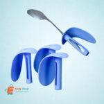 غطاء واقي من رذاذ زيت القلي للملاعق