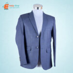 كوت رجالي سلك مقلم