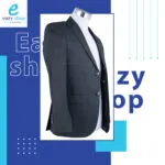 ⁦كوت رجالي مربعات سلك⁩ - الصورة ⁦3⁩