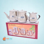 ⁦طقم كتالي فضي 3 حبات⁩ - الصورة ⁦3⁩