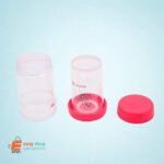 علب حافظة شفاف ملون6237