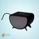 ساعة مع شاحن لاسلكي