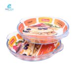 ⁦صحون زجاجي حراري دائري 700م 10245⁩ - الصورة ⁦2⁩