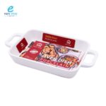 ⁦صحن بورسلان حراري مربع⁩ - الصورة ⁦2⁩