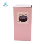 ⁦حامل ادوات تجميل ومجوهرات اكرلك ثلاثة دور مربع⁩ - الصورة ⁦2⁩