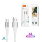 ⁦توصيلة فيدفي تايب سي متر قماش CB4038 3A⁩ - الصورة ⁦2⁩