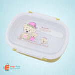 حافظة اكل للاطفال بلاستيك