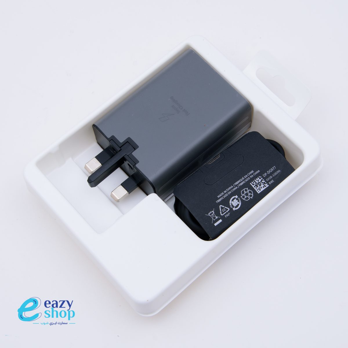 ⁦راس شاحن كهرباء جلاكسي USB-2PD-65W⁩ - الصورة ⁦4⁩