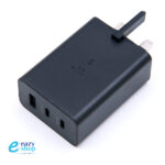 ⁦راس شاحن كهرباء جلاكسي USB-2PD-65W⁩ - الصورة ⁦2⁩