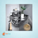 ⁦رفوف حمام زاوية مثلث⁩ - الصورة ⁦3⁩