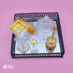 ⁦طقم مباخر عرائسي مع الصحن 6 قطع⁩ - الصورة ⁦4⁩