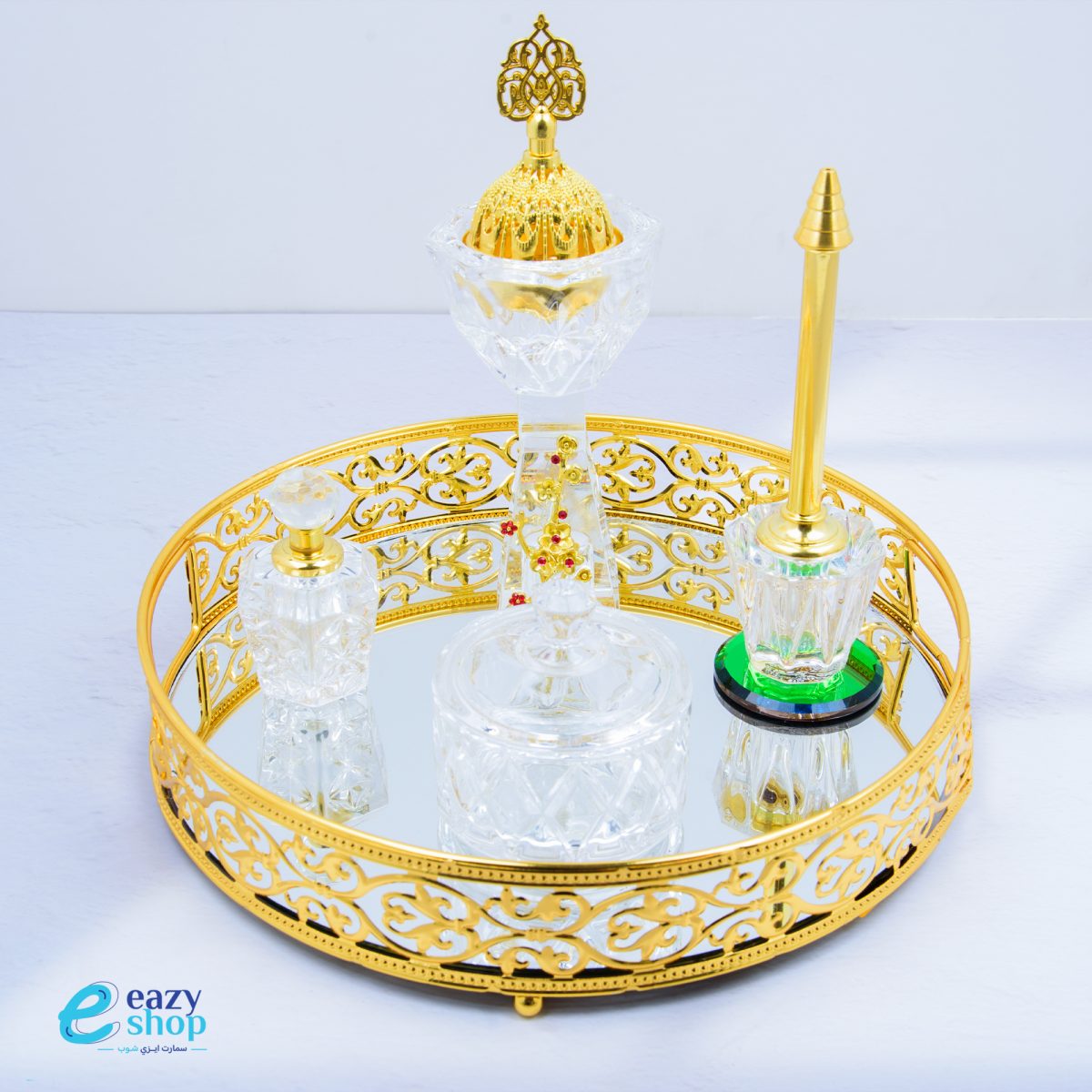 ⁦طقم مباخر عرائسي 6 قطع 7507⁩ - الصورة ⁦2⁩