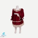 فستان بناتي 504 مقاس 4-7