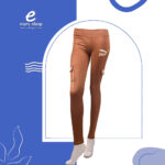 ⁦بنطلون بناتي جلد شكلين AW48⁩ - الصورة ⁦2⁩