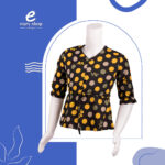 ⁦بلوزة بناتي شيفون منقط AW05⁩ - الصورة ⁦3⁩