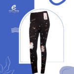 سروال نسائي ضاغط أسود AW54