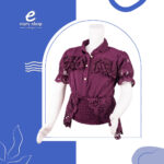 بلوزة بناتي شبابي مخرم أبو ذيل AW07