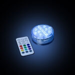 لمبة مع الريموت