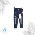 ⁦بنطلون بناتي جينز ابو لمبة صغير AW36⁩ - الصورة ⁦3⁩
