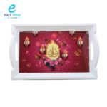 صحن تقديم بلاستيك يدين كبير