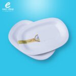 ⁦صحن ميلامين مسطوح صغير⁩ - الصورة ⁦2⁩