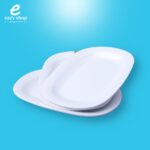 صحن ميلامين مسطوح صغير