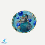 ⁦صحن تقديم بلاستيك مدور وسط⁩ - الصورة ⁦3⁩