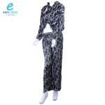 طقم بلوزة وبنطلون حروف 8017