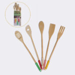 طقم ملاعق خشب