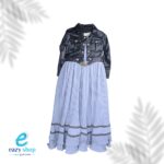 ⁦فستان شبابي أبو جاكت جلد 42-44-46⁩ - الصورة ⁦2⁩