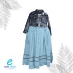 ⁦فستان شبابي أبو جاكت جلد 42-44-46⁩ - الصورة ⁦6⁩