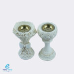 مبخرة مع نقشة ملون