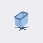 ⁦علاقي جدار لاصق دوار⁩ - الصورة ⁦3⁩