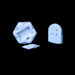 ⁦لمبة سداسي لون أبيض⁩ - الصورة ⁦2⁩