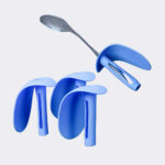 غطاء واقي من رذاذ زيت القلي للملاعق