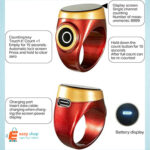 ⁦خاتم تسبيح ذكي مدور⁩ - الصورة ⁦8⁩