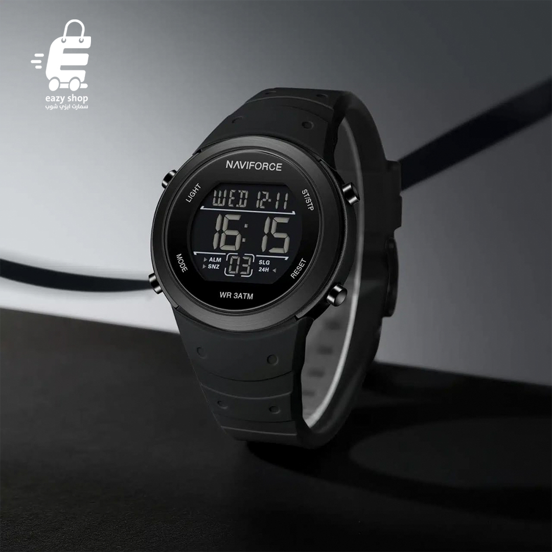 ساعة-ربل23 ساعة نافي فورس شبابية ربل 9246 - الصورة 1
