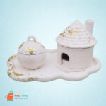 مبخرة شكل بيت بمدخنة